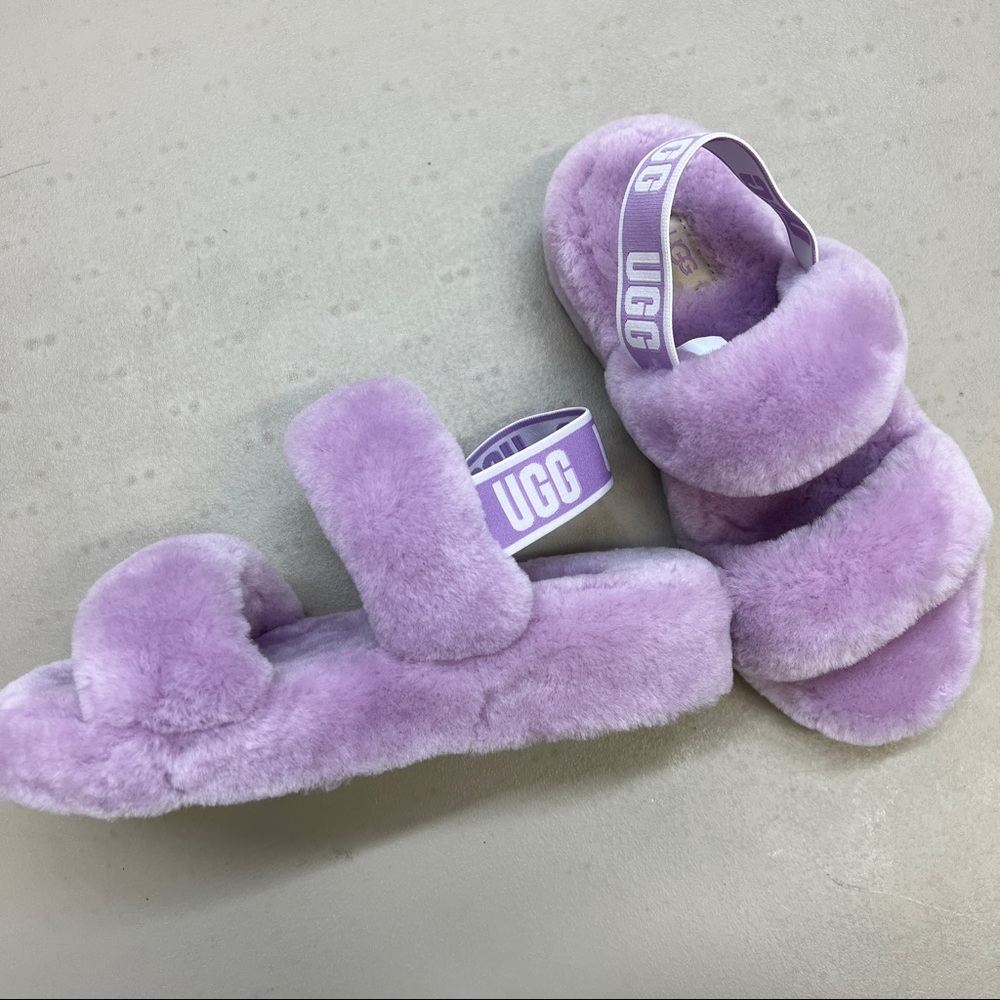 PURPLE UGG SLIPPERS